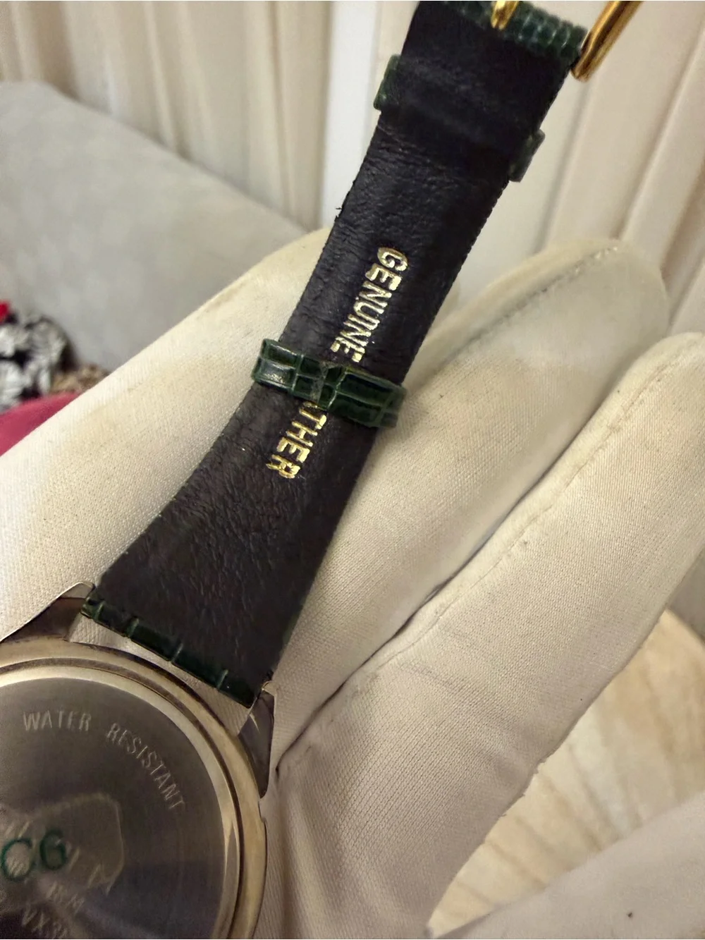 Vintage Gruen Sport 38mm Multifunction Quartz Watch 282-VX36 Two-Tone NOS New